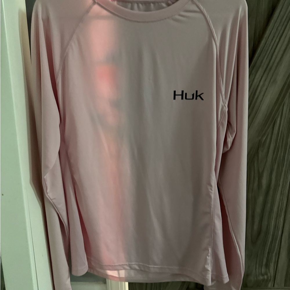 Huk Women's Long Sleeve Tee - Pink